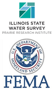 Maps produced in partnership with the Illinois State Water Survey.