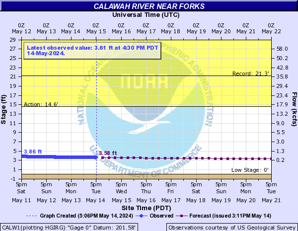 Calawah River near Forks