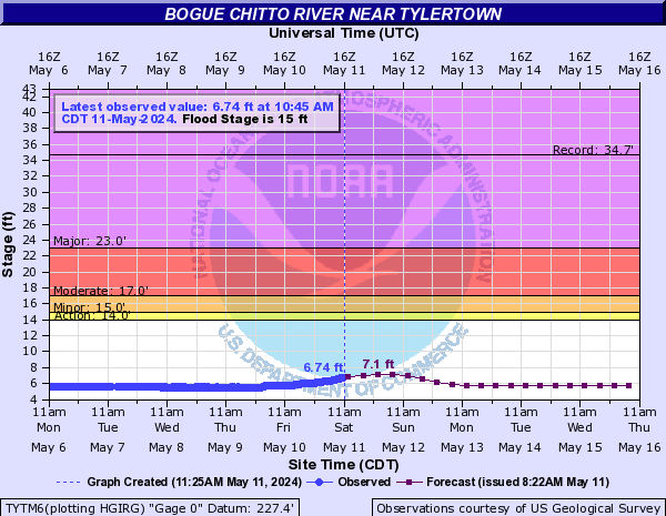 Bogue Chitto River near Tylertown