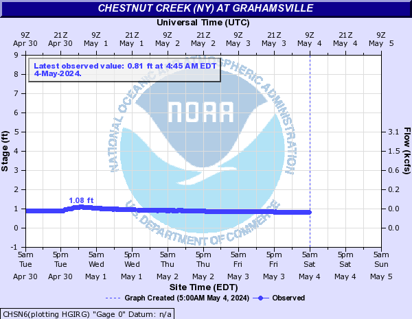 Chestnut Creek (NY) at Grahamsville